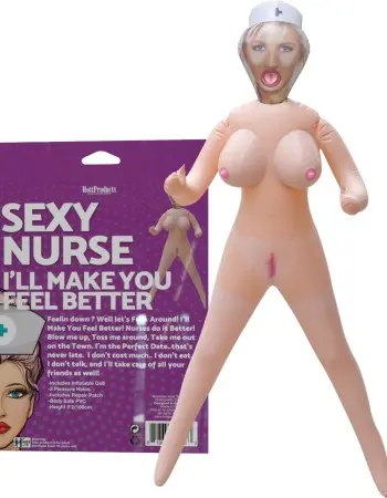 Sexy Nurse - Inflatable Party Doll