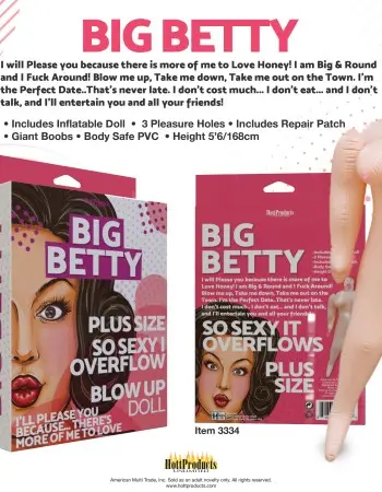 Big Betty - Inflatable Party Doll