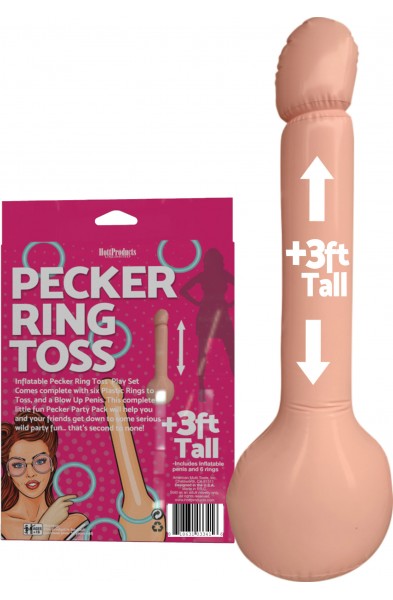 Inflatable Pecker Ring Toss