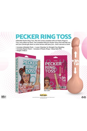 Inflatable Pecker Ring Toss