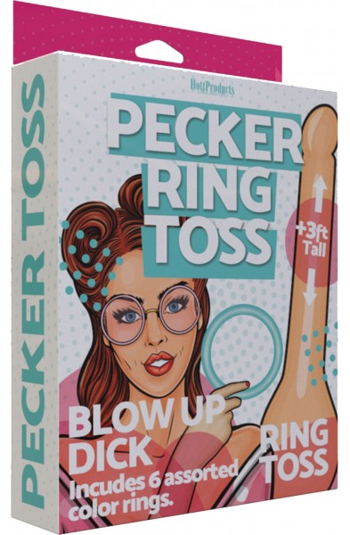 Inflatable Pecker Ring Toss