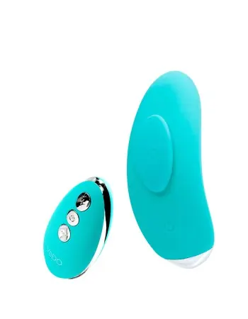 Niki Rechargeable Flexible Magnetic Panty Vibe - Turquoise