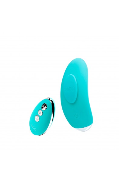 Niki Rechargeable Flexible Magnetic Panty Vibe -  Turquoise