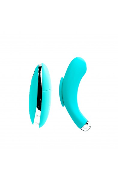 Niki Rechargeable Flexible Magnetic Panty Vibe -  Turquoise