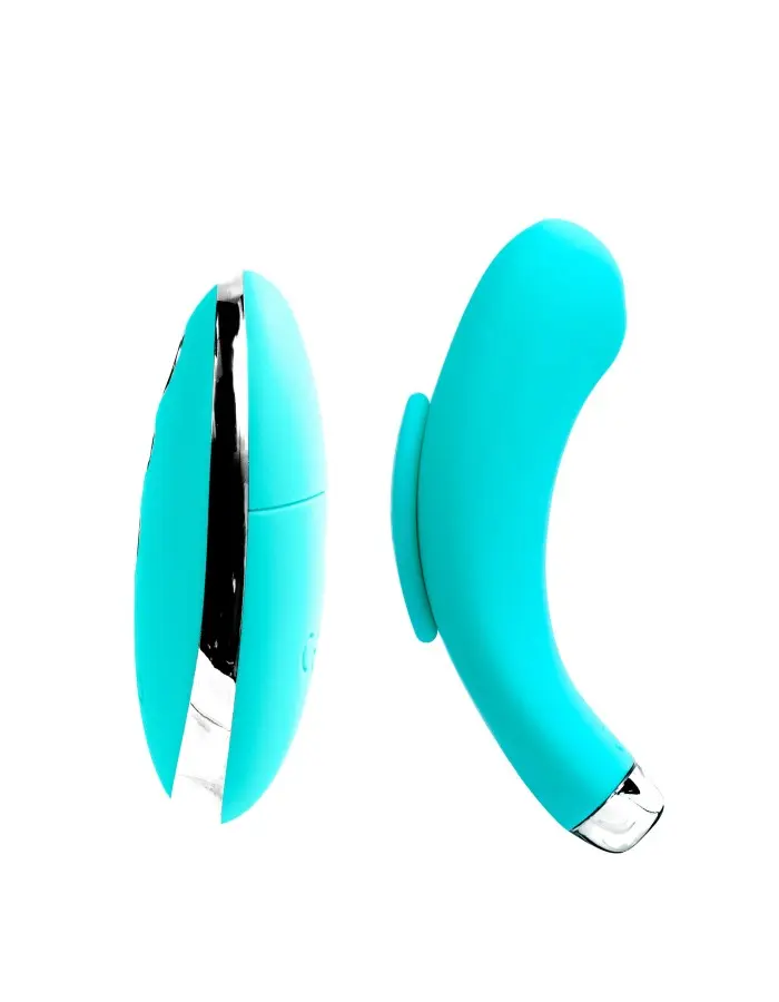 Niki Rechargeable Flexible Magnetic Panty Vibe - Turquoise