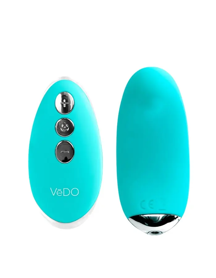 Niki Rechargeable Flexible Magnetic Panty Vibe - Turquoise