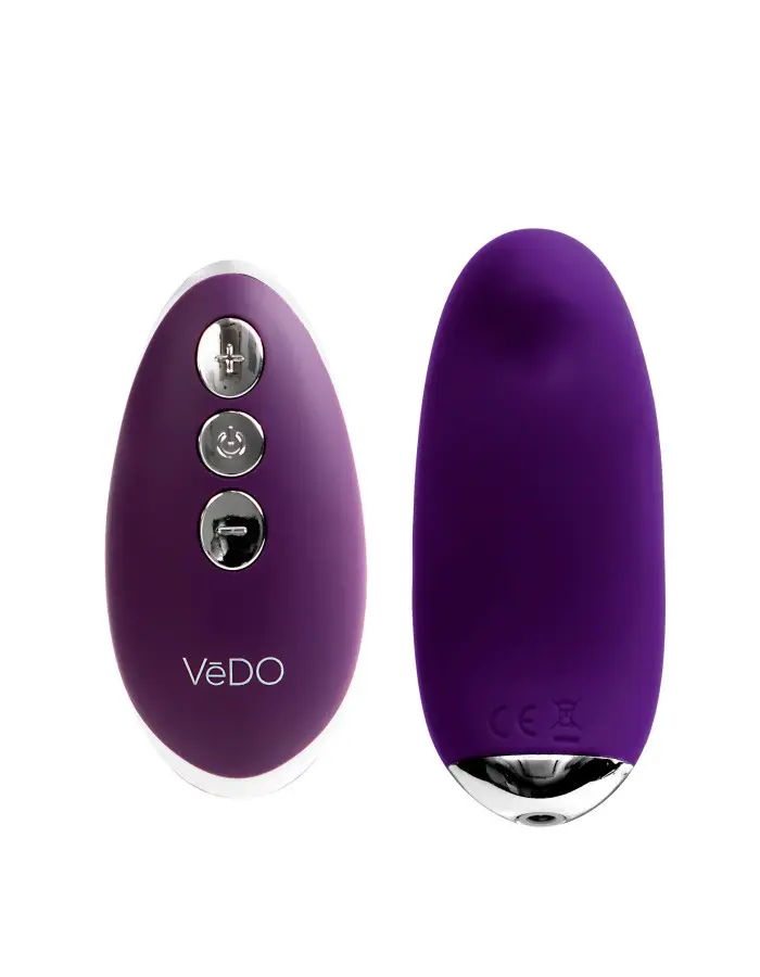 Niki Rechargeable Flexible Magnetic Panty Vibe - Purple
