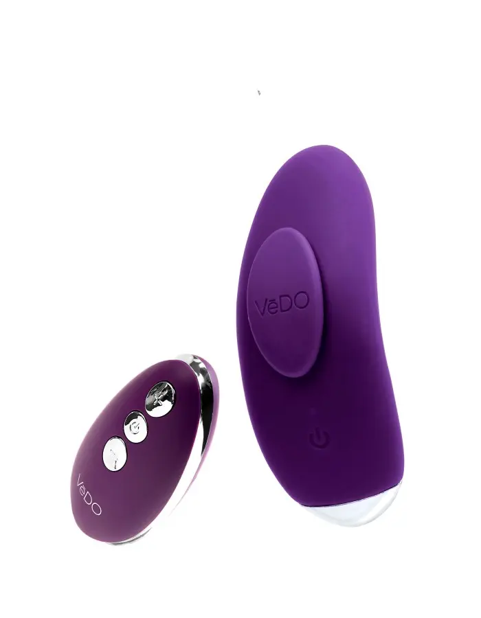 Niki Rechargeable Flexible Magnetic Panty Vibe - Purple