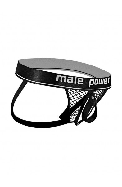 Cock Pit Net Cock Ring Jock - L/ XL - Black