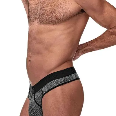 Peak Performance Sport Thong - L/ XL - Black  and Grey