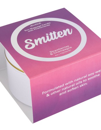 Mood Candle - Smitten - Strawberry and Champagne - 4 Oz. Jar