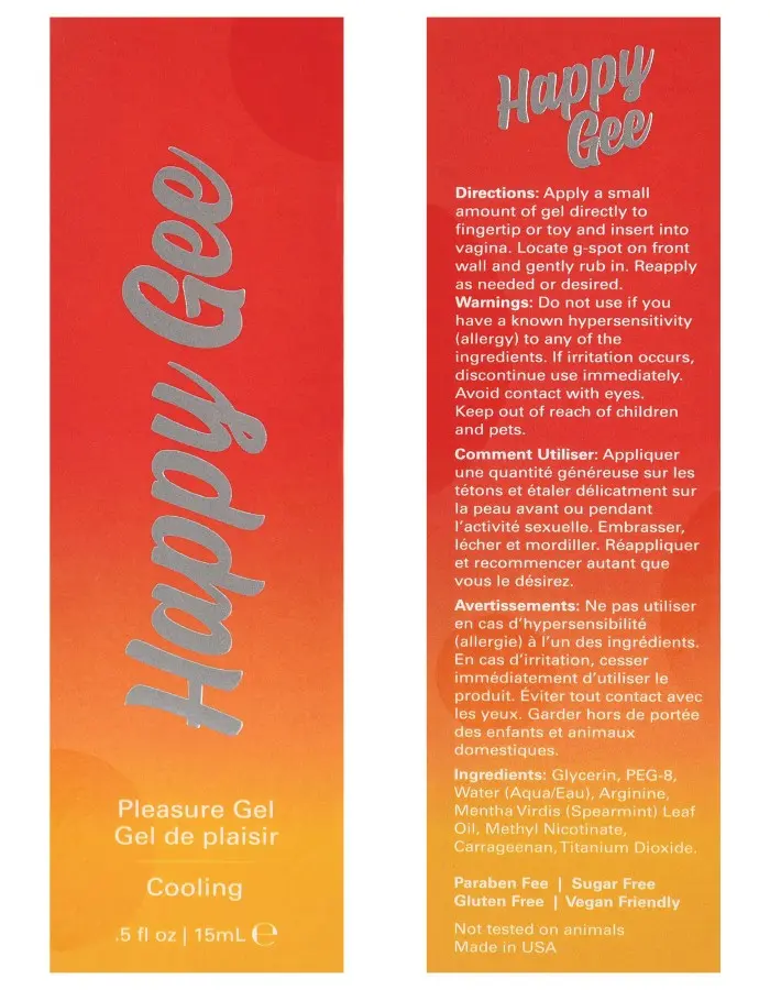 Happy Gee - 0.5 Fl. Oz./ 15ml