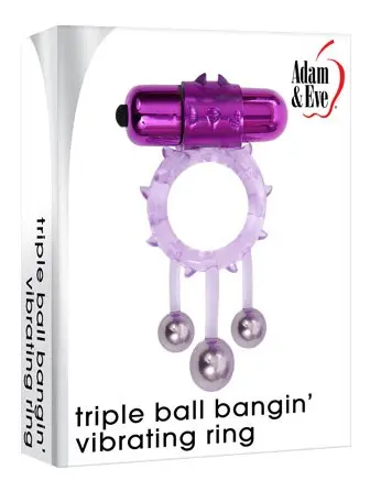 Triple Ball Bangin Vibrating Ring