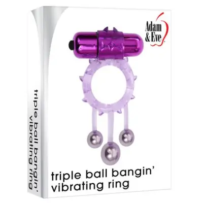 Triple Ball Bangin Vibrating Ring