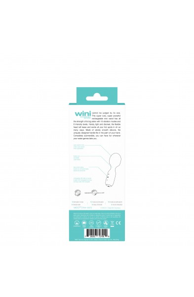 Wini Rechargeable Mini Wand - Turquoise