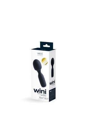 Wini Rechargeable Mini Wand - Black