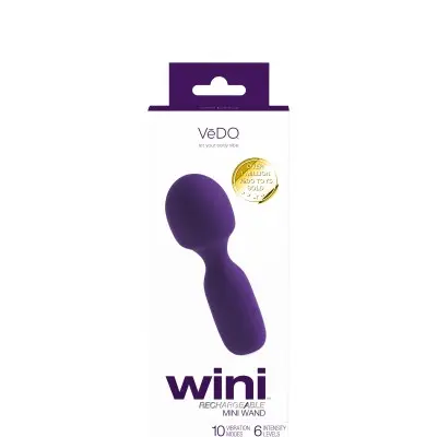 Wini Rechargeable Mini Wand - Purple