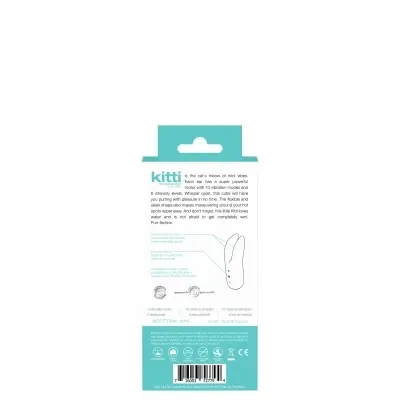 Kitti Rechargeable Dual Vibe - Tease Me Turquoise