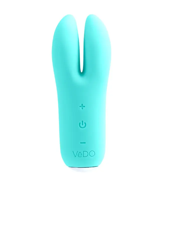 Kitti Rechargeable Dual Vibe - Tease Me Turquoise