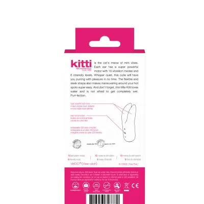 Kitti Rechargeable Dual Vibe - Foxy Pink