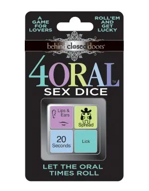 Behind Closed Doors - 4 Oral Sex Dice