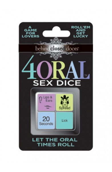 Behind Closed Doors - 4 Oral Sex Dice