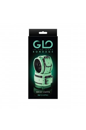 Glo Bondage - Wrist Cuff - Green