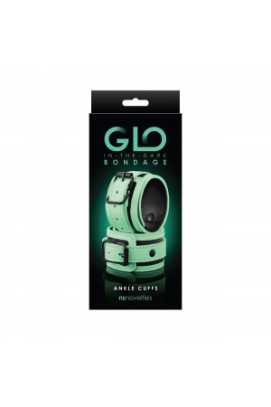 Glo Bondage - Ankle Cuff - Green