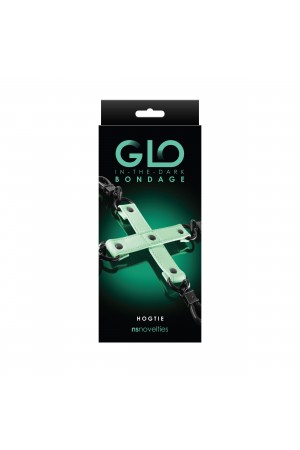 Glo Bondage - Hog Tie - Green