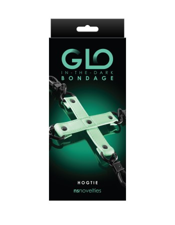 Glo Bondage - Hog Tie - Green