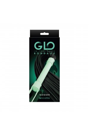 Glo Bondage - Flogger - Green