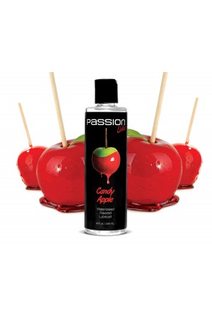 Passion Licks Candy Apple Water Based Flavored Lubricant - 8 Fl Oz / 236 ml