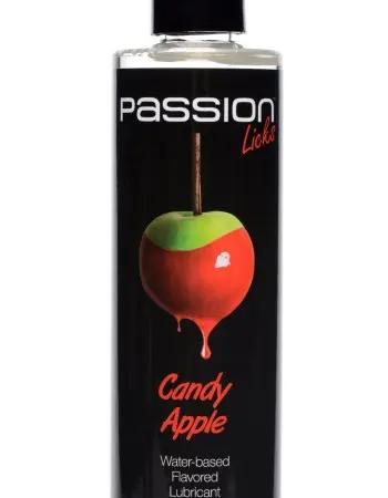 Passion Licks Candy Apple Water Based Flavored Lubricant - 8 Fl Oz / 236 ml