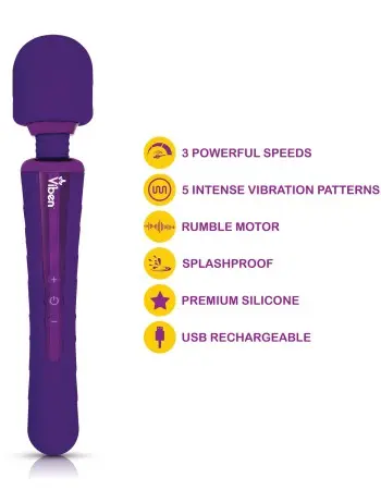 Obsession Wand Massager - Violet