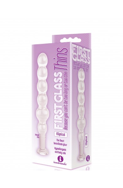 The 9's Glass Thins - Elliptical Glass Plug