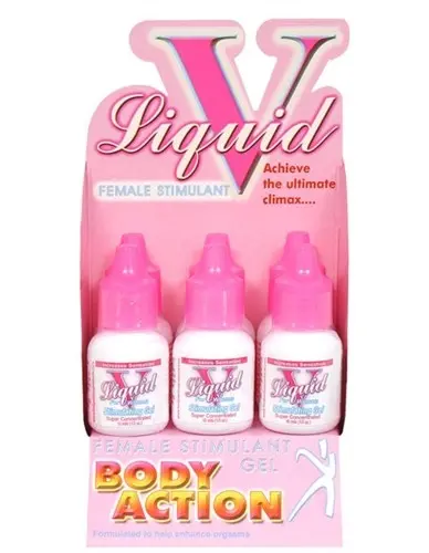 Liquid v for Women - 6 Pack Bottle Display