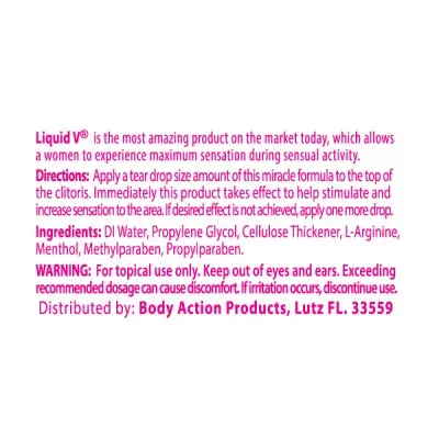 Liquid v for Women - 6 Pack Bottle Display