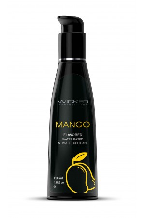 Aqua Mango Flavored Water Based Intimate Lubricant - 4 Fl. Oz.