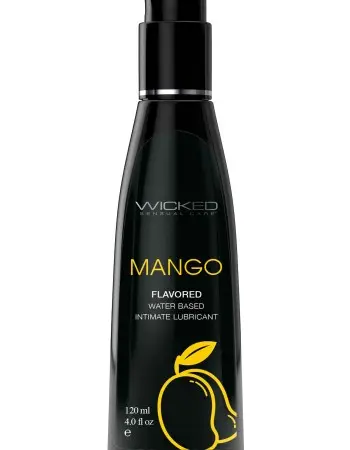 Aqua Mango Flavored Water Based Intimate Lubricant - 4 Fl. Oz.