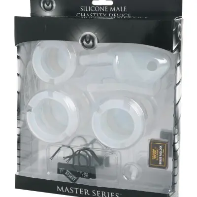 Sado Chamber Silicone Male Chastity Device