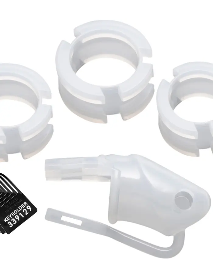 Sado Chamber Silicone Male Chastity Device