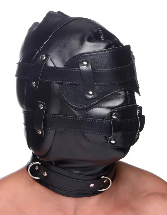 Bondage Hood With Penis Gag