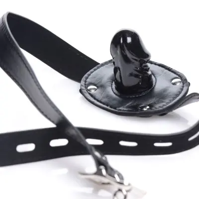 Bondage Hood With Penis Gag