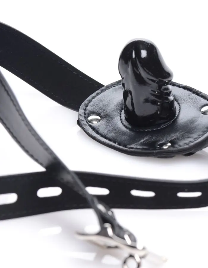 Bondage Hood With Penis Gag
