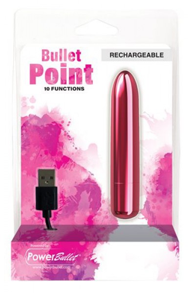 Powerbullet Bullet Point -  4 Inch - Pink