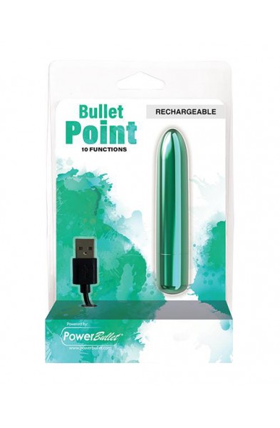 Powerbullet Bullet Point -  4 Inch - Teal