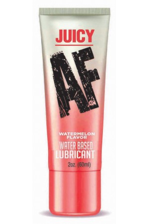 Juicy Af - Watermelon Water Based Flavored  Lubricant - 2 Oz