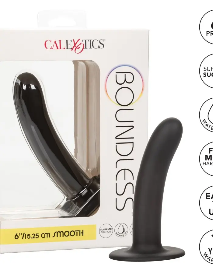 Boundless Smooth - 6 Inch - Black