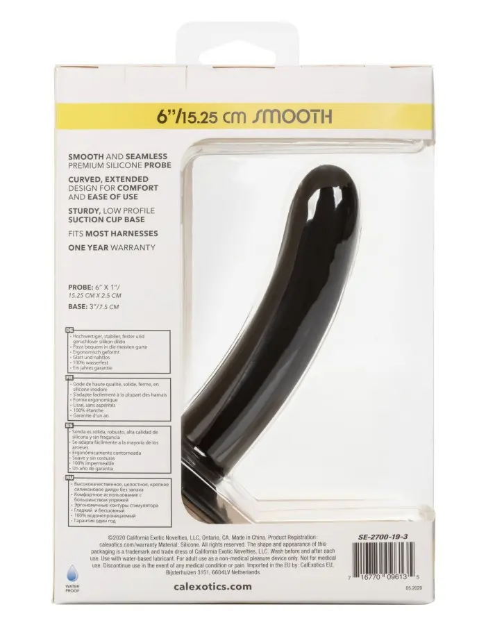 Boundless Smooth - 6 Inch - Black