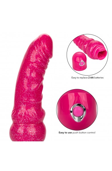 Naughty Bits Lady Boner Bendable Personal  Vibrator